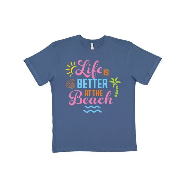 inktastic Life is Better at The Beach with Sunshine Seashell and Baby T-Shirt 